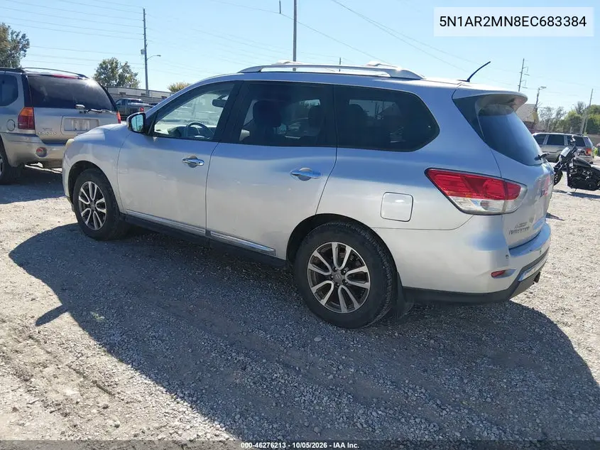 2014 NISSAN PATHFINDER VIN 5N1AR2MN8EC683384 — фото 3
