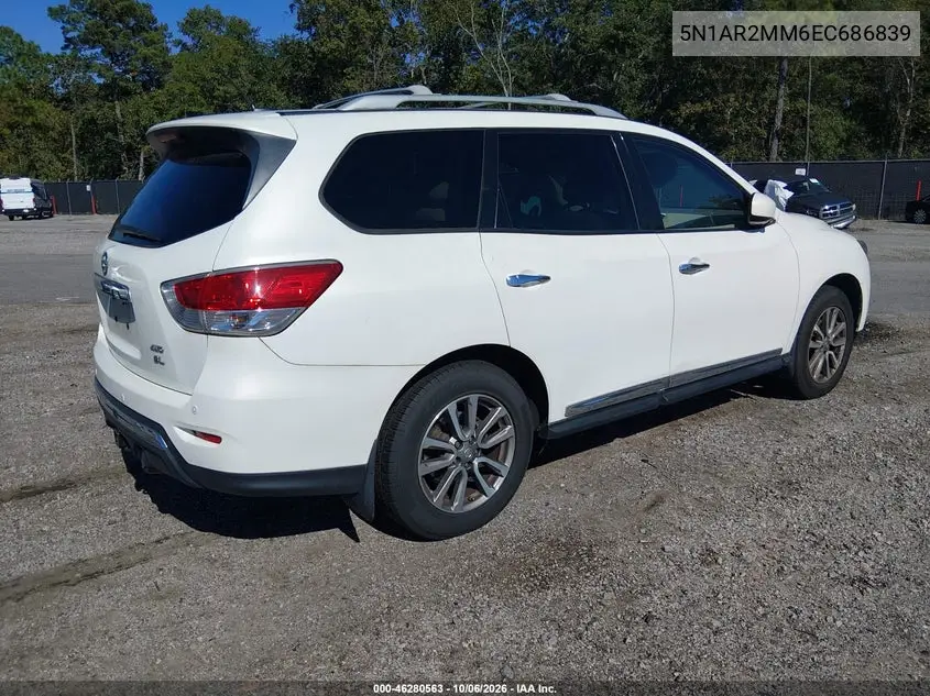 2014 NISSAN PATHFINDER VIN 5N1AR2MM6EC686839 — фото 4