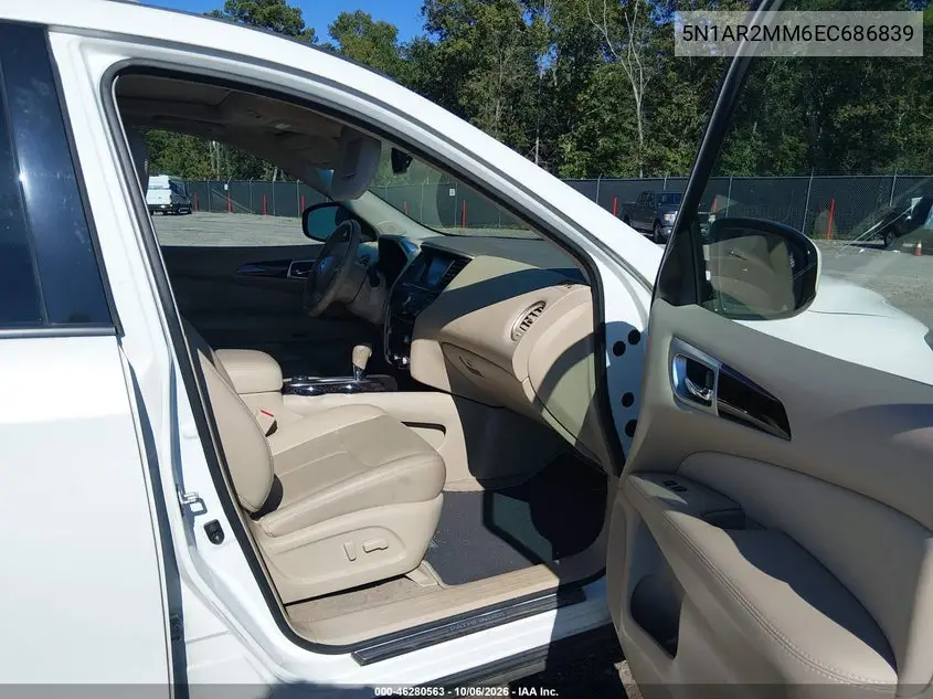2014 NISSAN PATHFINDER VIN 5N1AR2MM6EC686839 — фото 5