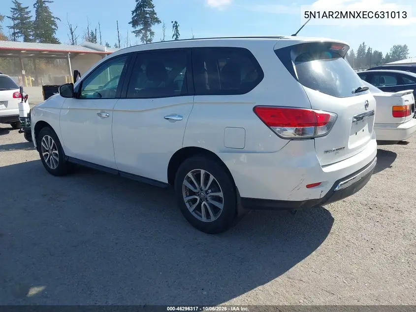 2014 NISSAN PATHFINDER VIN 5N1AR2MNXEC631013 — фото 3