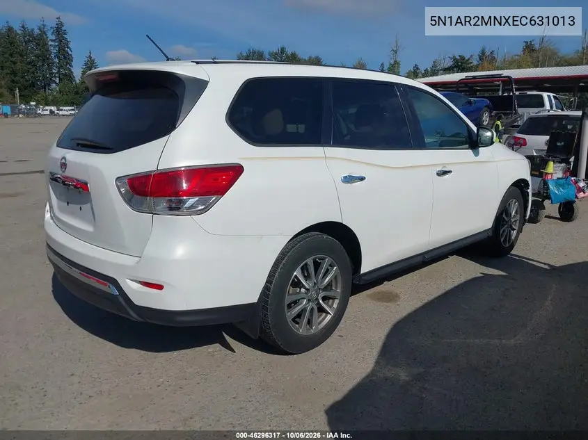2014 NISSAN PATHFINDER VIN 5N1AR2MNXEC631013 — фото 4