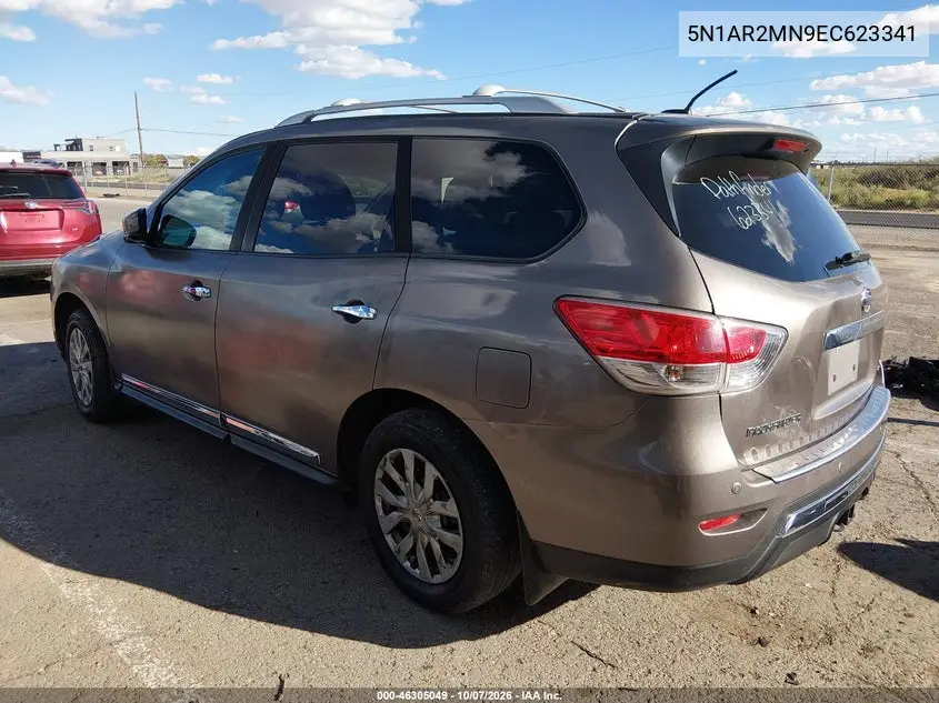 2014 NISSAN PATHFINDER VIN 5N1AR2MN9EC623341 — фото 3