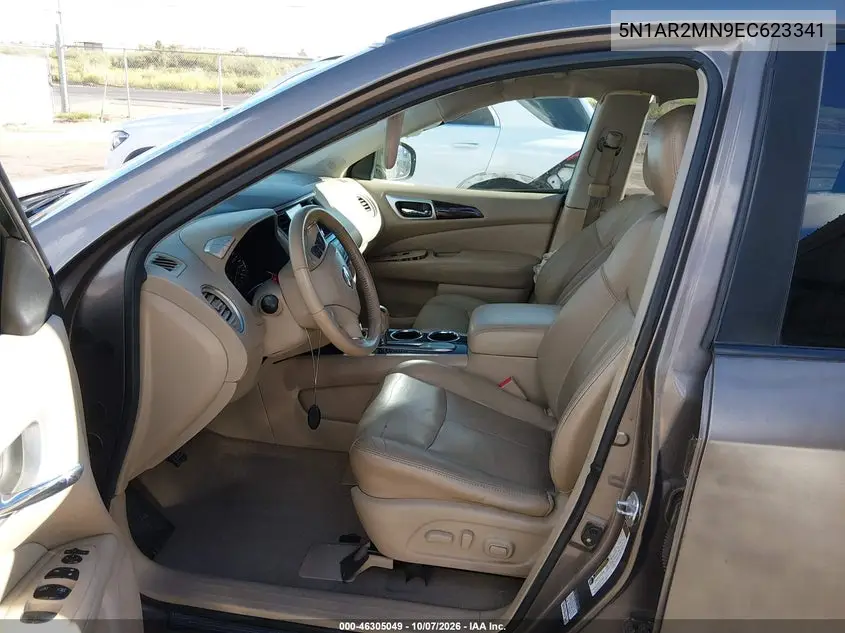 2014 NISSAN PATHFINDER VIN 5N1AR2MN9EC623341 — фото 5