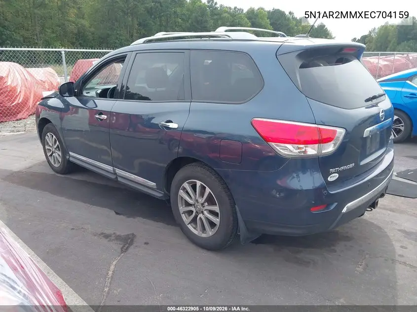 2014 NISSAN PATHFINDER VIN 5N1AR2MMXEC704159 — фото 3