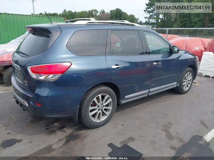 2014 NISSAN PATHFINDER VIN 5N1AR2MMXEC704159 — фото 4