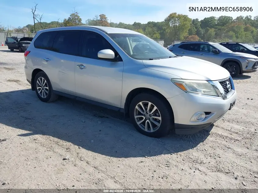 NISSAN PATHFINDER 2014, VIN 5N1AR2MM9EC658906