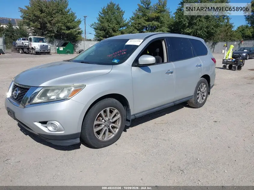 2014 NISSAN PATHFINDER VIN 5N1AR2MM9EC658906 — фото 2