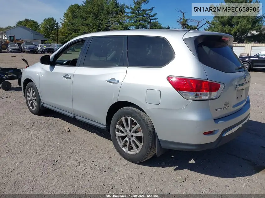 2014 NISSAN PATHFINDER VIN 5N1AR2MM9EC658906 — фото 3