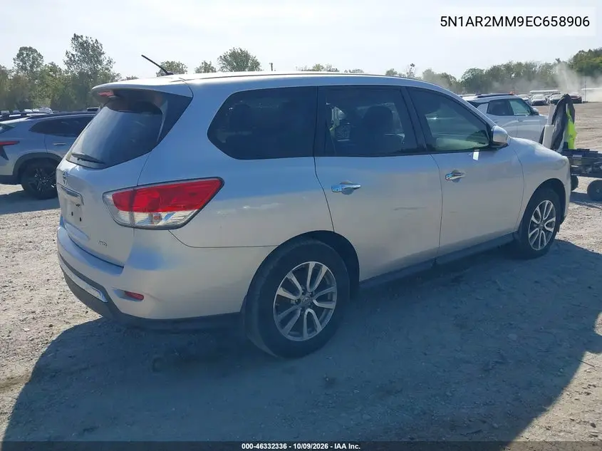 2014 NISSAN PATHFINDER VIN 5N1AR2MM9EC658906 — фото 4