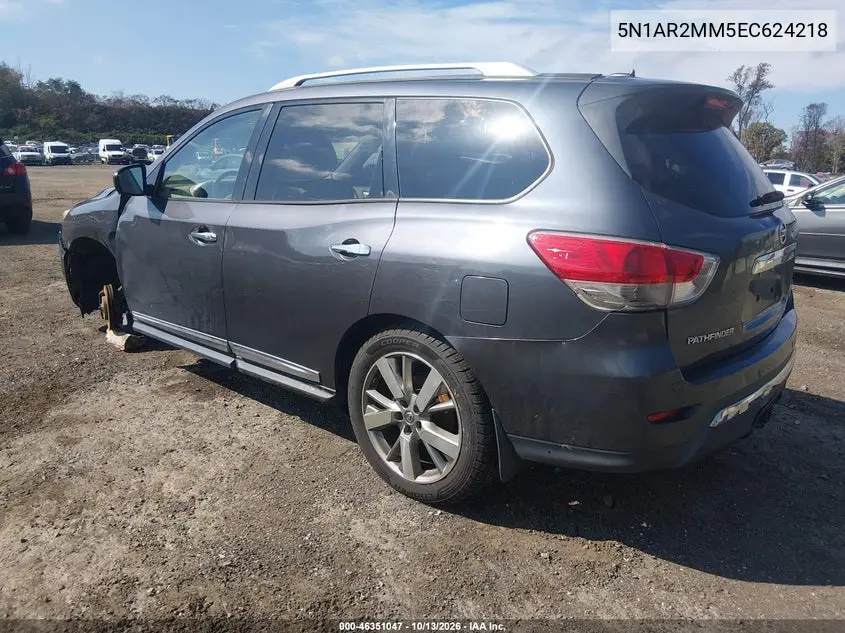 2014 NISSAN PATHFINDER VIN 5N1AR2MM5EC624218 — фото 3