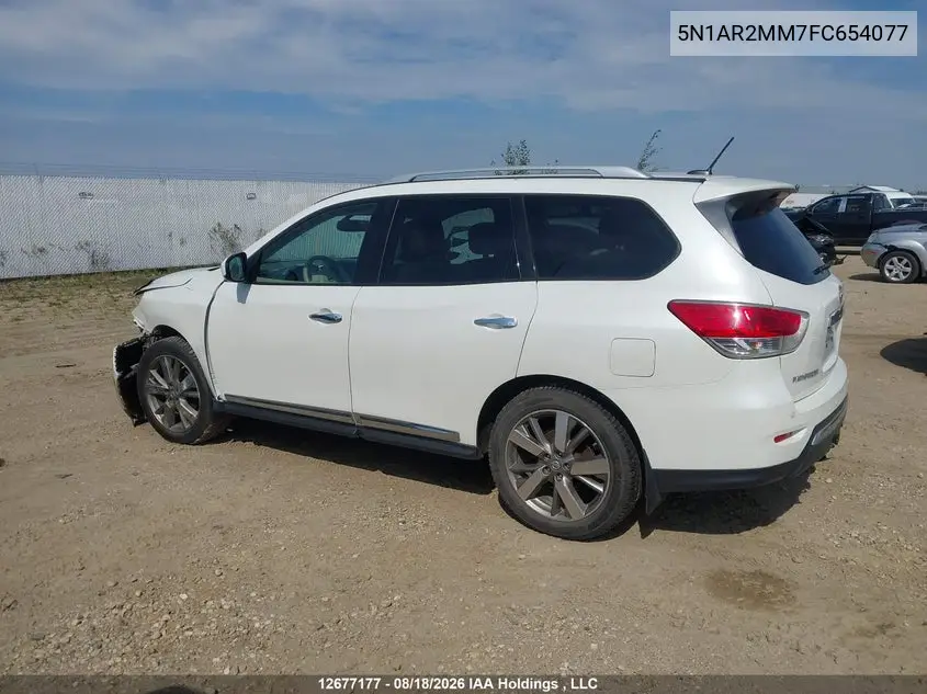 2015 NISSAN PATHFINDER VIN 5N1AR2MM7FC654077 — фото 14