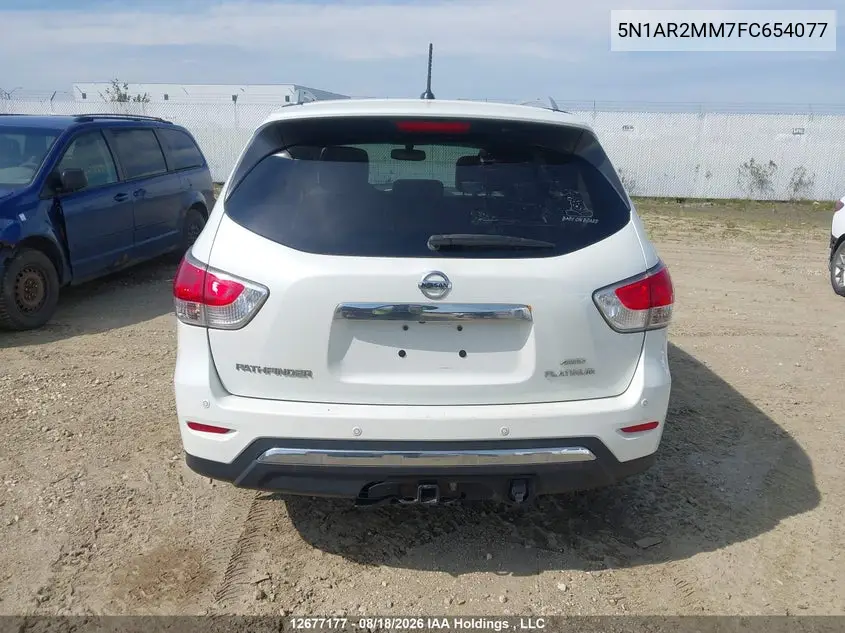 2015 NISSAN PATHFINDER VIN 5N1AR2MM7FC654077 — фото 16