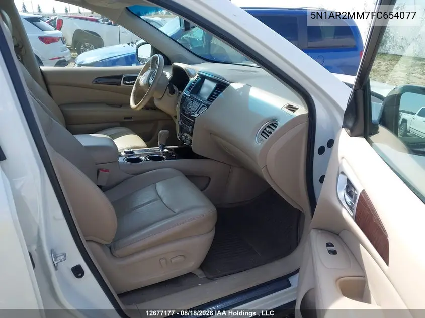 2015 NISSAN PATHFINDER VIN 5N1AR2MM7FC654077 — фото 5