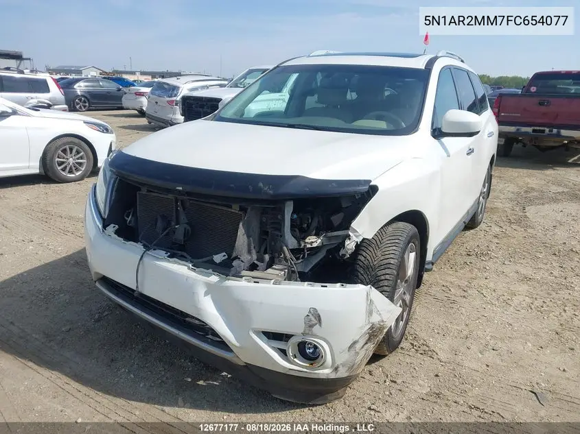 2015 NISSAN PATHFINDER VIN 5N1AR2MM7FC654077 — фото 6