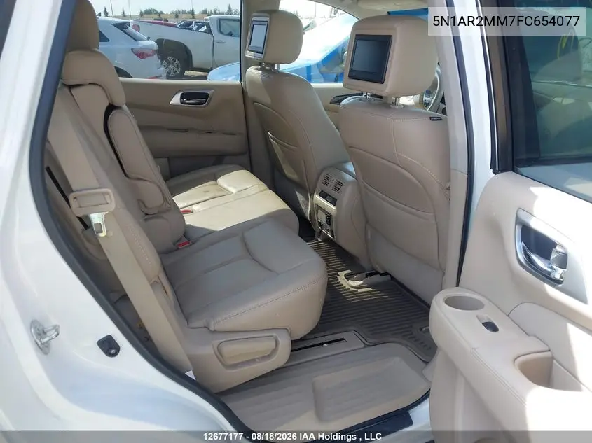 2015 NISSAN PATHFINDER VIN 5N1AR2MM7FC654077 — фото 8