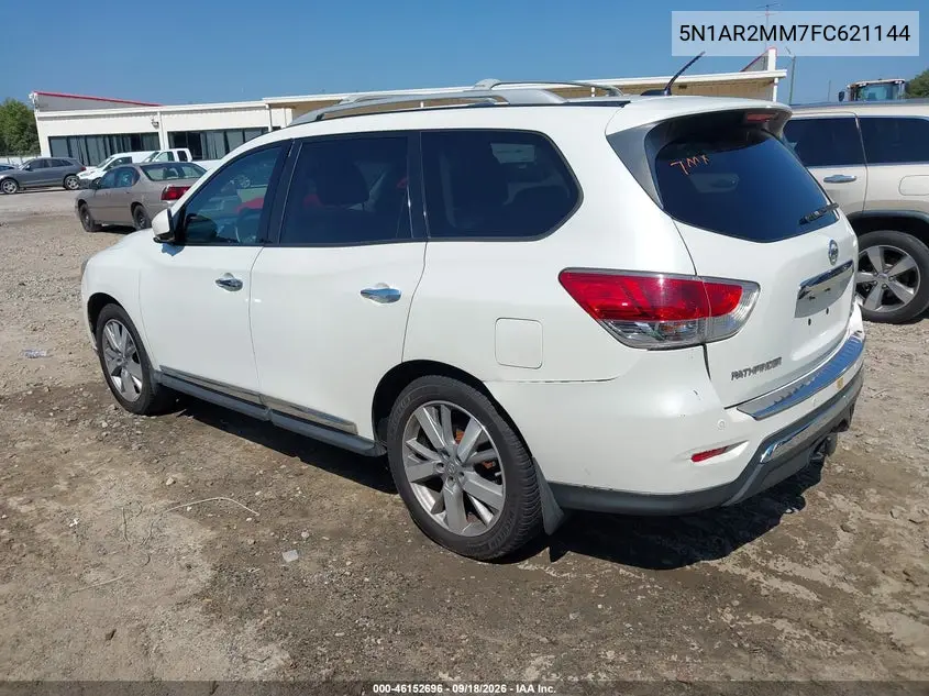 2015 NISSAN PATHFINDER VIN 5N1AR2MM7FC621144 — фото 3