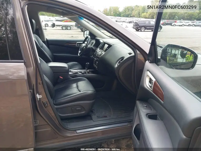 2015 NISSAN PATHFINDER VIN 5N1AR2MN0FC603299 — фото 5