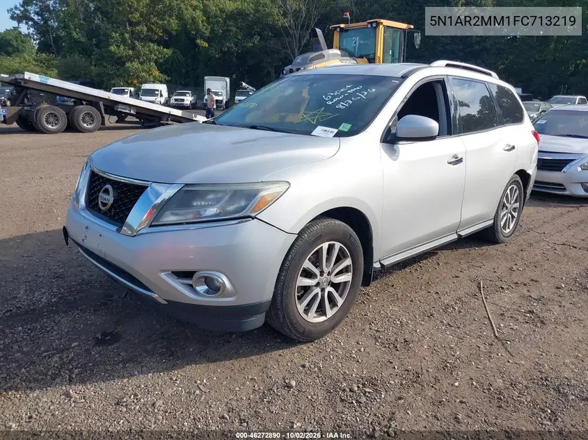 2015 NISSAN PATHFINDER VIN 5N1AR2MM1FC713219 — фото 2