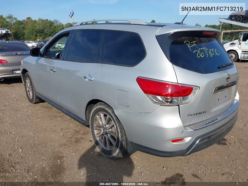2015 NISSAN PATHFINDER VIN 5N1AR2MM1FC713219 — фото 3
