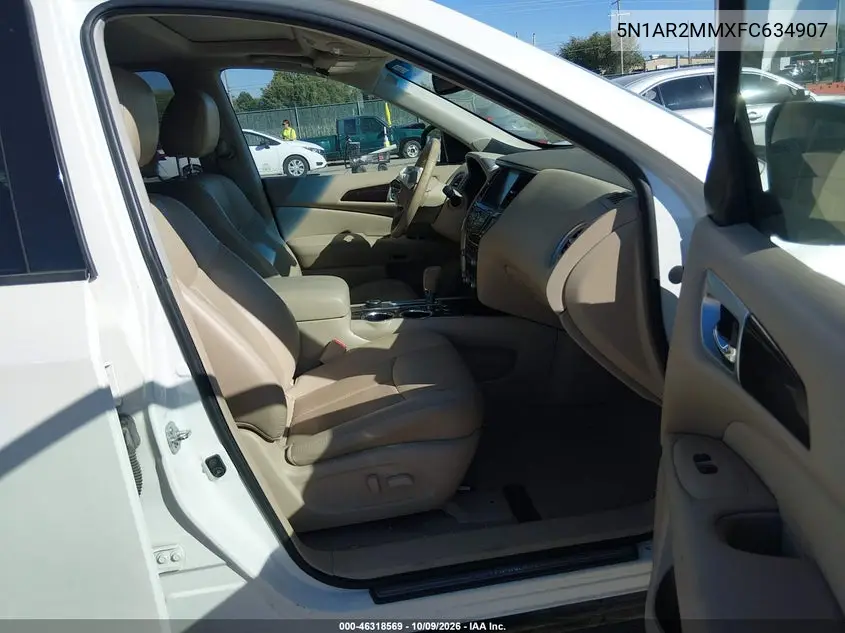 2015 NISSAN PATHFINDER VIN 5N1AR2MMXFC634907 — фото 5