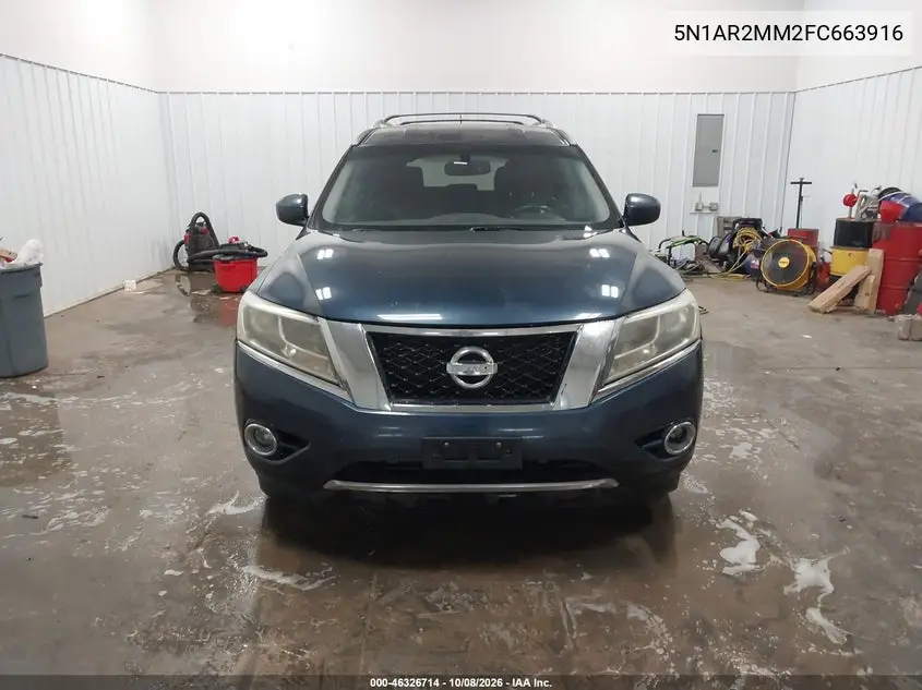 2015 NISSAN PATHFINDER VIN 5N1AR2MM2FC663916 — фото 12