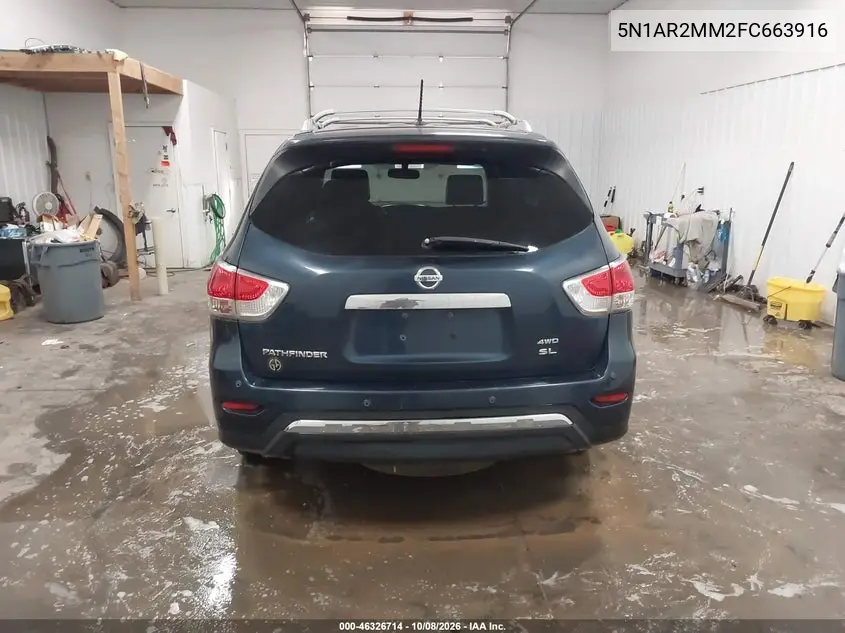2015 NISSAN PATHFINDER VIN 5N1AR2MM2FC663916 — фото 16