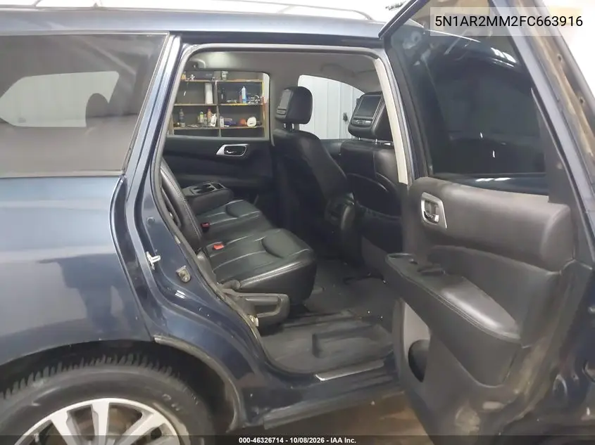 2015 NISSAN PATHFINDER VIN 5N1AR2MM2FC663916 — фото 8