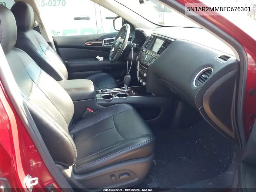 2015 NISSAN PATHFINDER VIN 5N1AR2MM8FC676301 — фото 5
