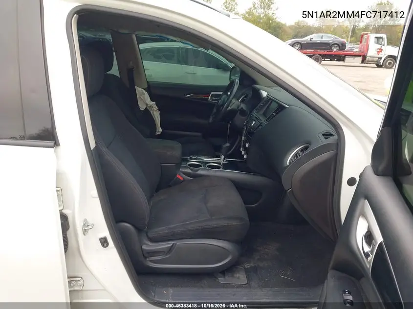 2015 NISSAN PATHFINDER VIN 5N1AR2MM4FC717412 — фото 5