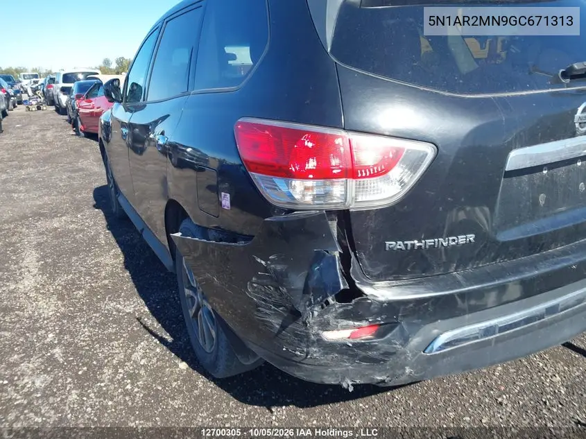 2016 NISSAN PATHFINDER VIN 5N1AR2MN9GC671313 — фото 17
