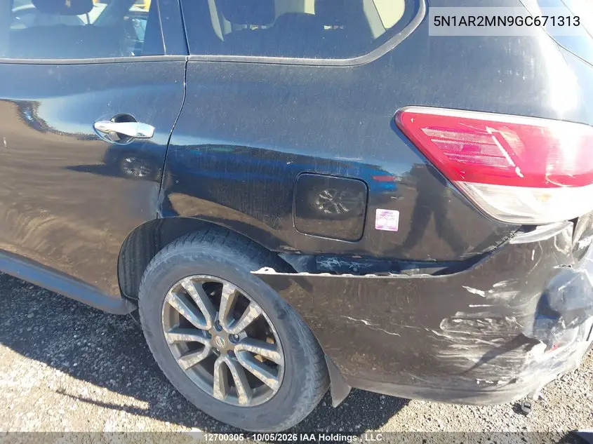 2016 NISSAN PATHFINDER VIN 5N1AR2MN9GC671313 — фото 18