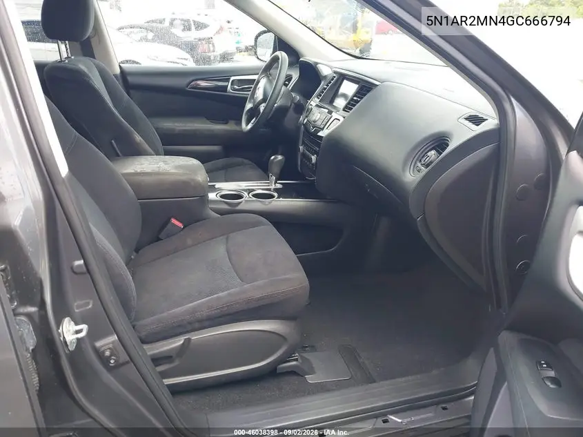 2016 NISSAN PATHFINDER VIN 5N1AR2MN4GC666794 — фото 5