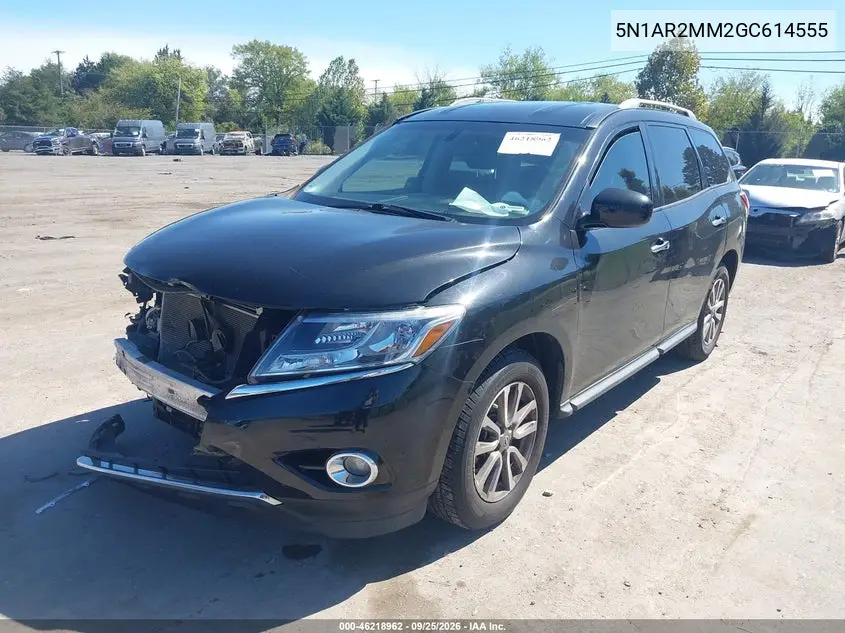 2016 NISSAN PATHFINDER VIN 5N1AR2MM2GC614555 — фото 2