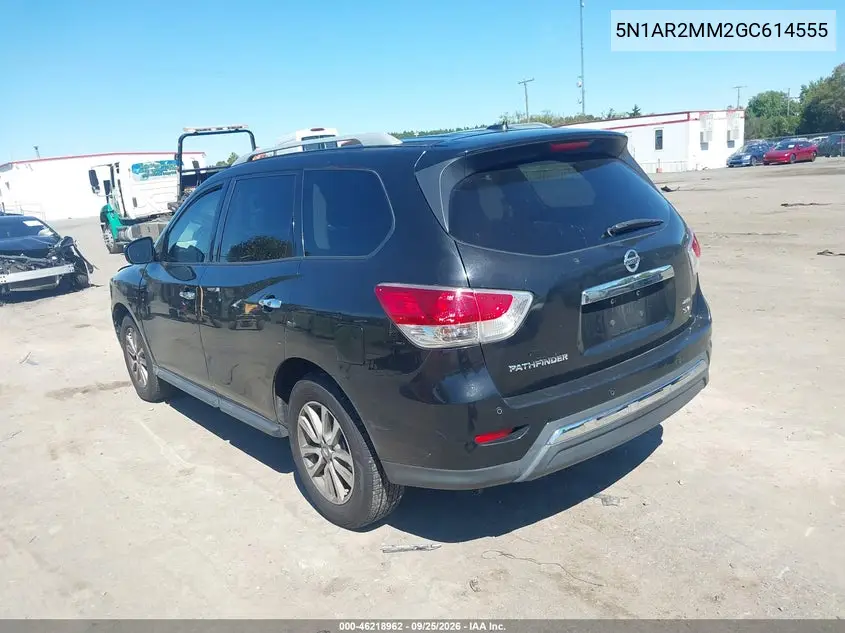 2016 NISSAN PATHFINDER VIN 5N1AR2MM2GC614555 — фото 3
