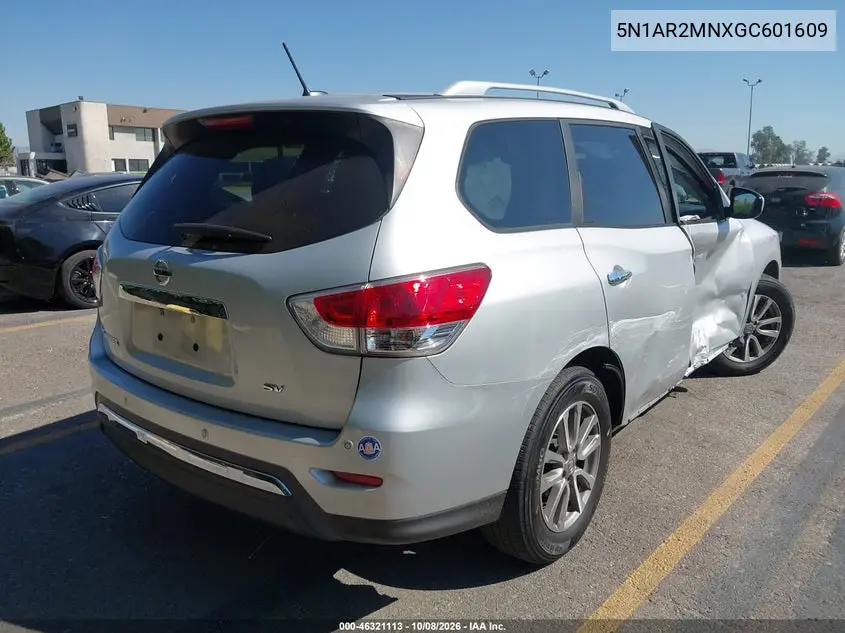 2016 NISSAN PATHFINDER VIN 5N1AR2MNXGC601609 — фото 4