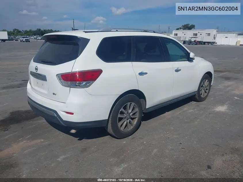 2016 NISSAN PATHFINDER VIN 5N1AR2MN3GC602004 — фото 4