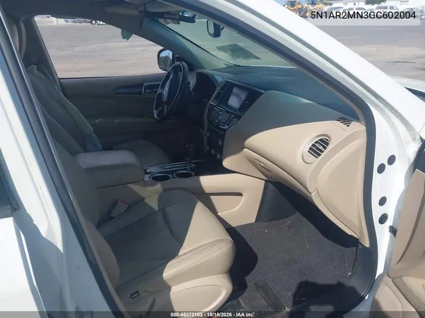 2016 NISSAN PATHFINDER VIN 5N1AR2MN3GC602004 — фото 5