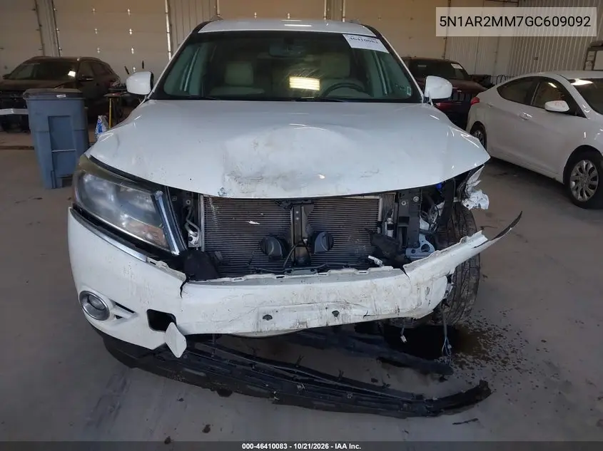 2016 NISSAN PATHFINDER VIN 5N1AR2MM7GC609092 — фото 12