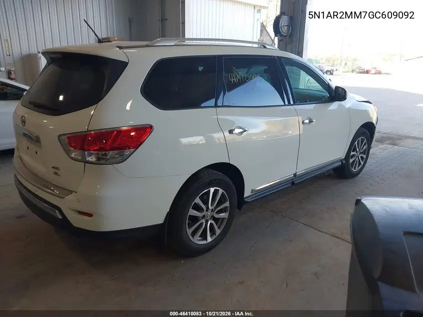2016 NISSAN PATHFINDER VIN 5N1AR2MM7GC609092 — фото 4