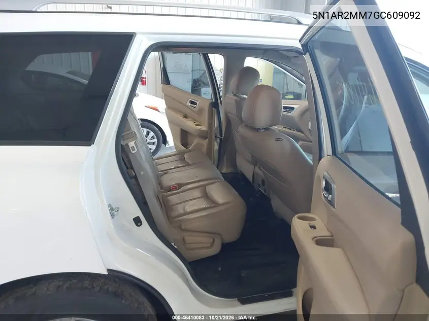 2016 NISSAN PATHFINDER VIN 5N1AR2MM7GC609092 — фото 8