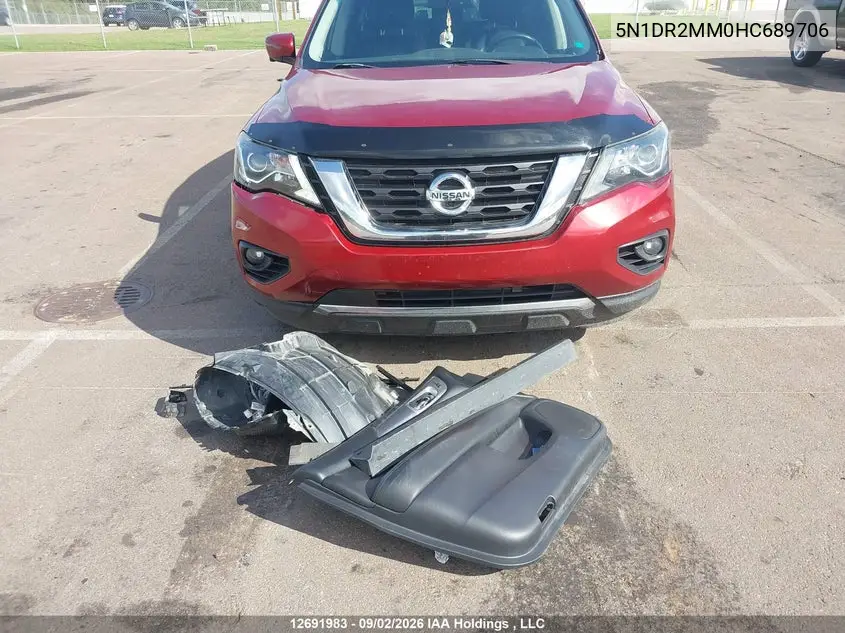 2017 NISSAN PATHFINDER VIN 5N1DR2MM0HC689706 — фото 12