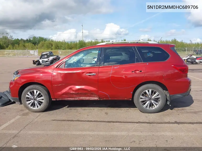 2017 NISSAN PATHFINDER VIN 5N1DR2MM0HC689706 — фото 15