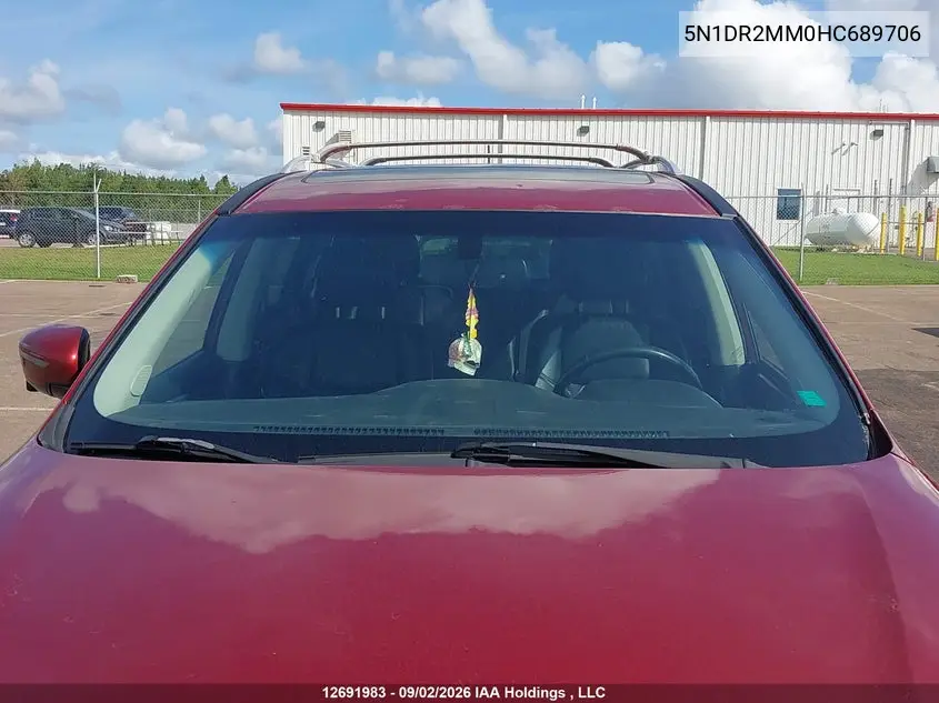 2017 NISSAN PATHFINDER VIN 5N1DR2MM0HC689706 — фото 18
