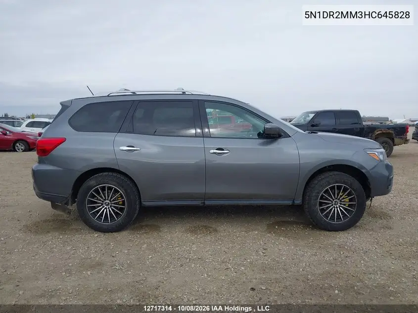 2017 NISSAN PATHFINDER VIN 5N1DR2MM3HC645828 — фото 13
