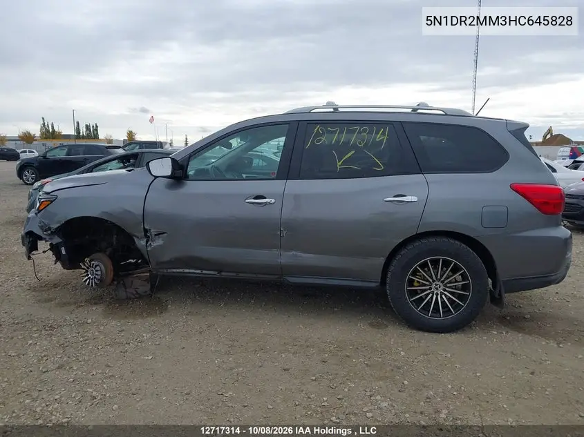 2017 NISSAN PATHFINDER VIN 5N1DR2MM3HC645828 — фото 14
