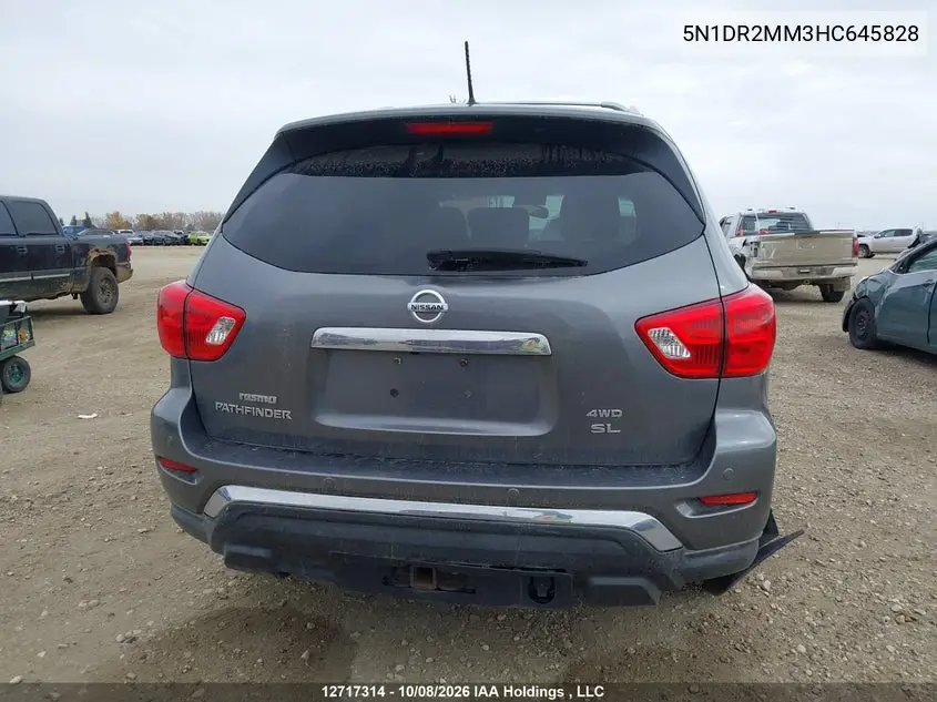 2017 NISSAN PATHFINDER VIN 5N1DR2MM3HC645828 — фото 16
