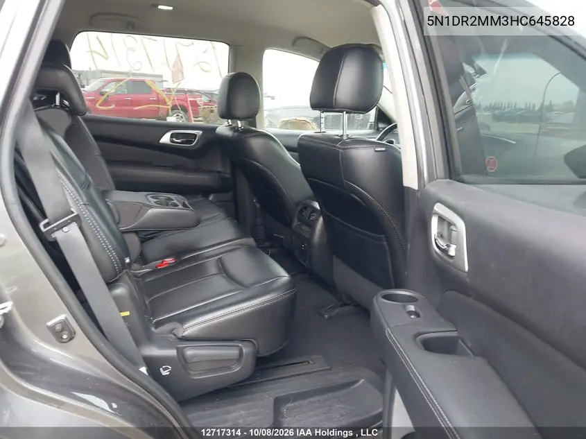 2017 NISSAN PATHFINDER VIN 5N1DR2MM3HC645828 — фото 8