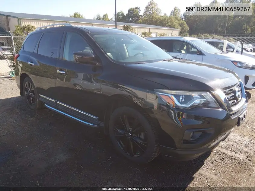 NISSAN PATHFINDER 2017, VIN 5N1DR2MM4HC659267