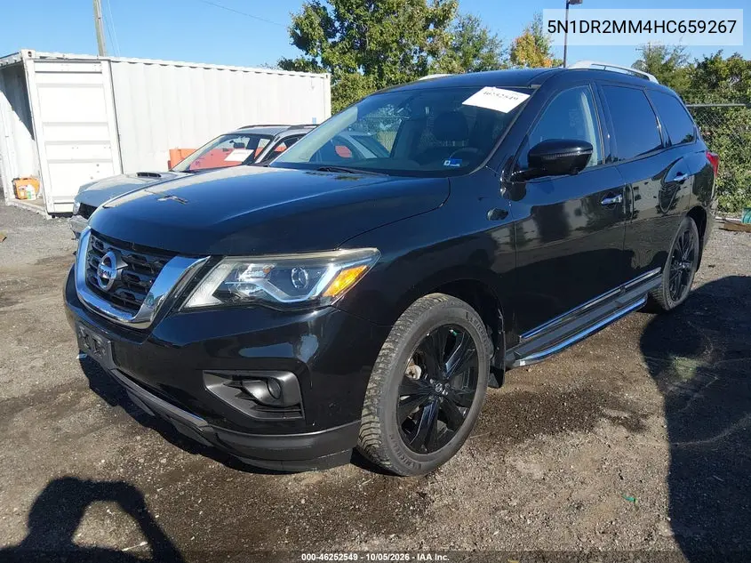 2017 NISSAN PATHFINDER VIN 5N1DR2MM4HC659267 — фото 2