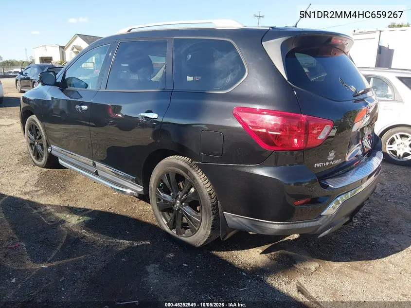 2017 NISSAN PATHFINDER VIN 5N1DR2MM4HC659267 — фото 3